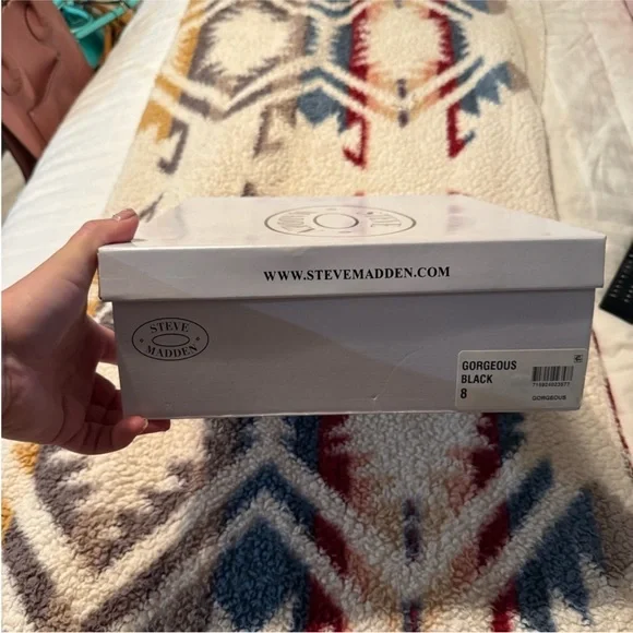 Steve Madden Black Over-the-Knee Boots - Picture 4 of 5